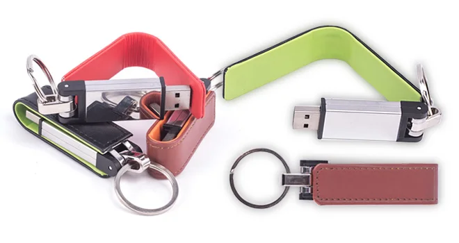 Bulk Cheap Leather USB Flash Drive 2.0 2GB 4GB 8GB 16GB Pen Drive Promotional Gift USB Memory Stick with Custom Logo - ANKUX.COM