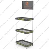Portable Pos Innovative Floor Display Stand Retail Product plastic Display Stand