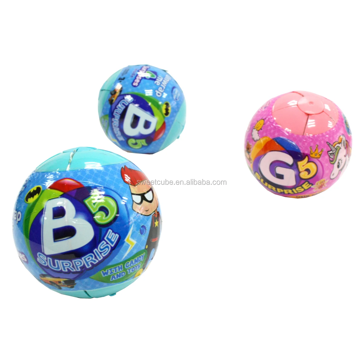 New Arrival Super Surprise Plus With 5 Five Surprise Ball Candy And