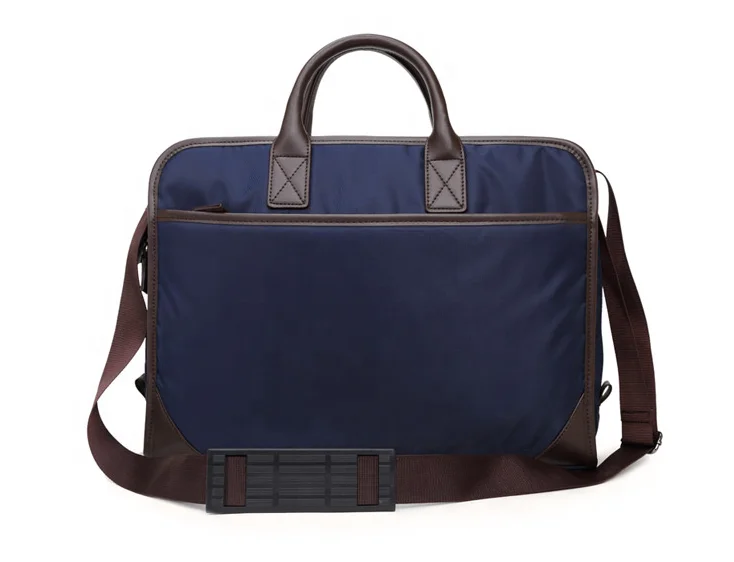 Top Quality Poly Waterproof men big Briefcases business laptop shoulder bag classic Satchel removable handbags for Men wholesale