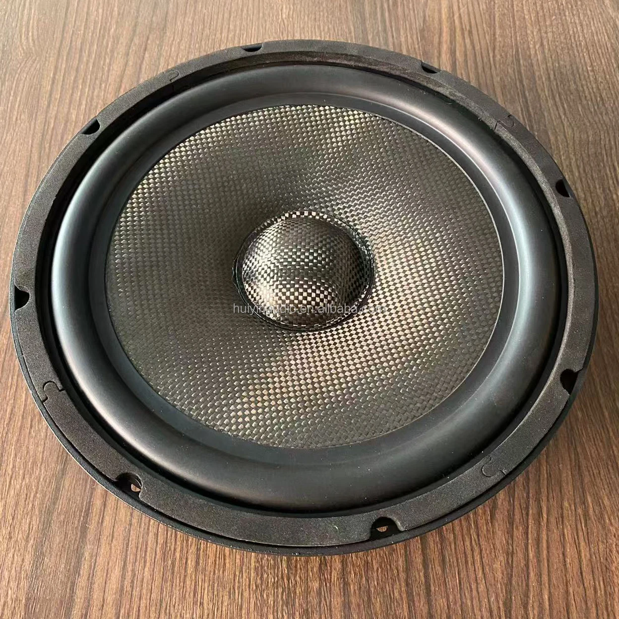 product 850 077t super slim 8 inch car woofer speaker 400w max 2 inch coil neodymium mangent carbon fiber cone slim subwofoer for car-2