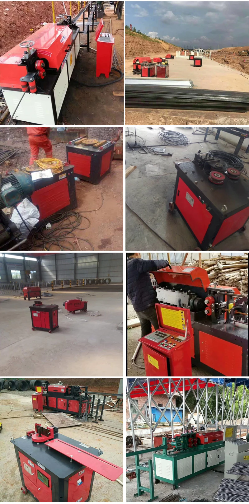 round bars bending machine