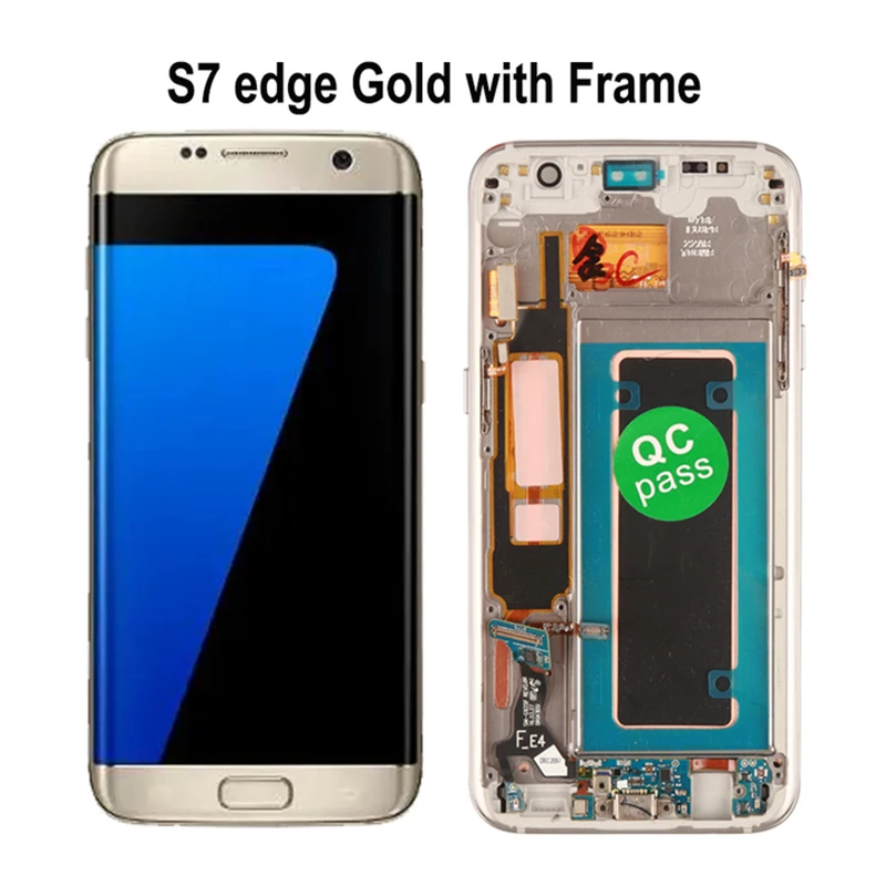 Pantalla S7 Edge Lcd For Samsung S7 Edge Screen Factory Price For