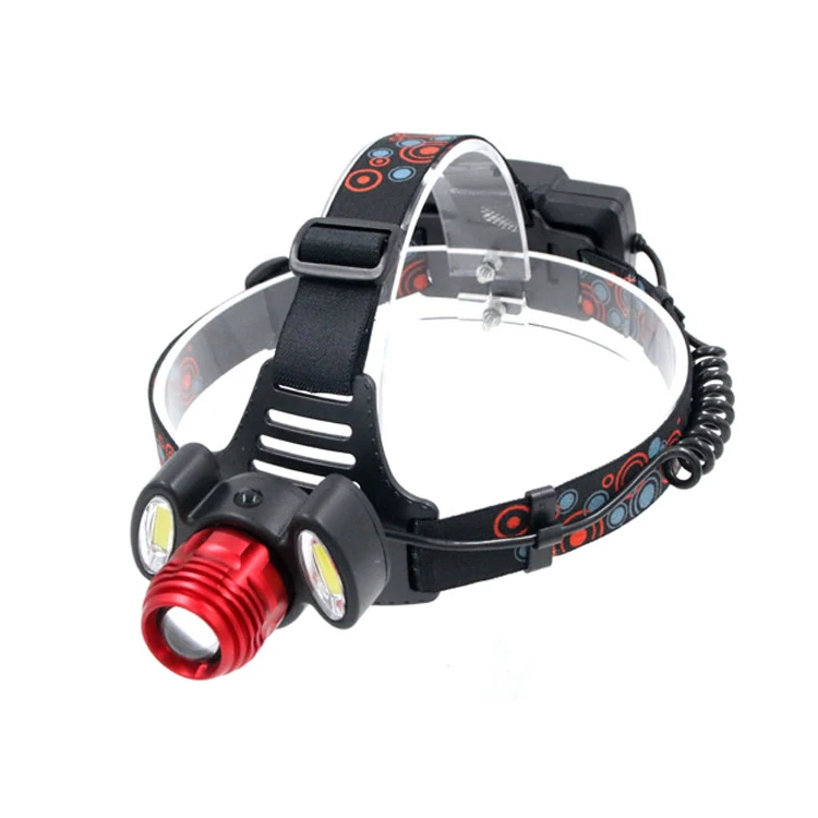 High Bright 800LM Powerful LED Head Torch Light Usb Rechargeable Outdoor Mining Headlamp