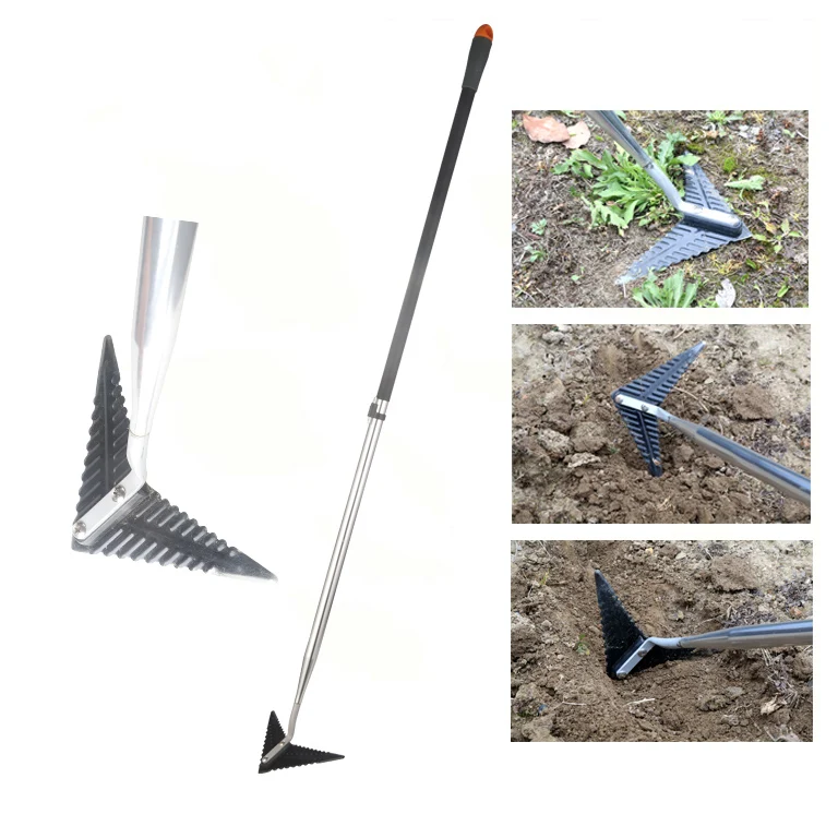 Heat Treated Multifunctional Garden Cultivator Winged Weeder Hoe With ...