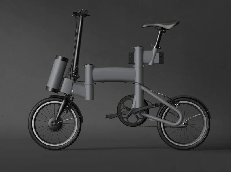 Variant 16 Inch Electric Folding Bike,16'' New Design Alloy Electric