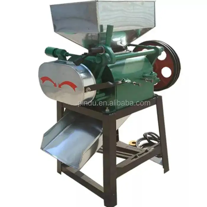 Hot Sale Automatic Flattened Rice Grains Oat Flattening Flatten Machine ...