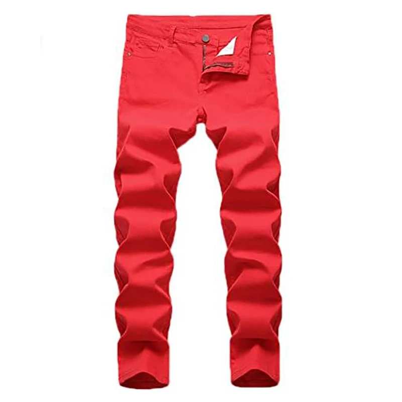 Vaqueros Ajustados Clásicos Para Hombre,Jeans Rojos Elásticos De Cinco  Bolsillos,Personalizados De Fábrica De China - Buy Pantalones Vaqueros Rojos,Los  Hombres De Los Pantalones Vaqueros,Skinny Jeans De Hombres Product on  Alibaba.com