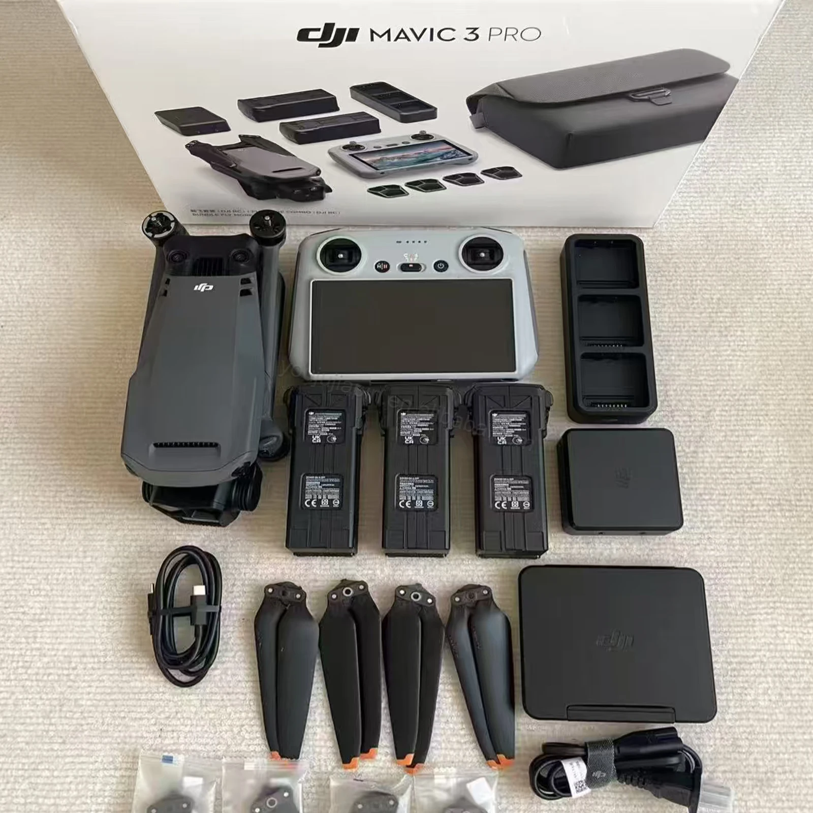 DJI Mavic 3 Pro Fly More Combo - 23-Min Max Flight, 10km HD Video
