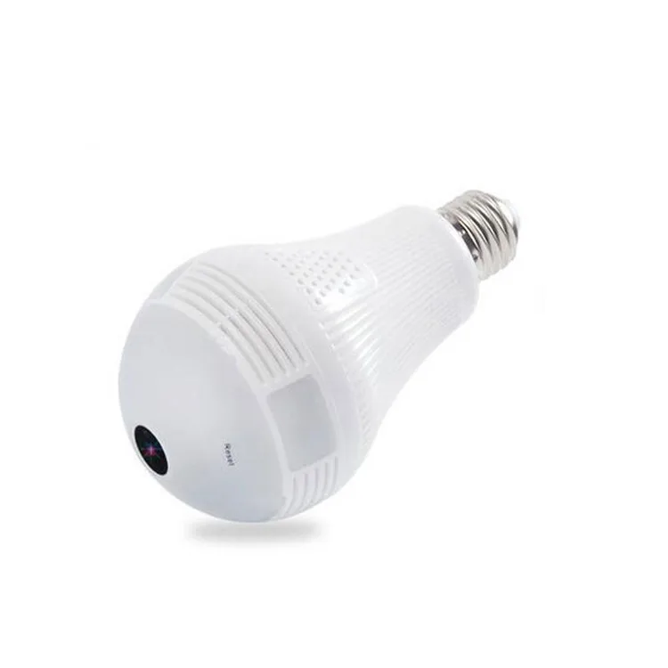 Remote Control 960p Wireless Hidden Panoramic Camera Fisheye 360 Light