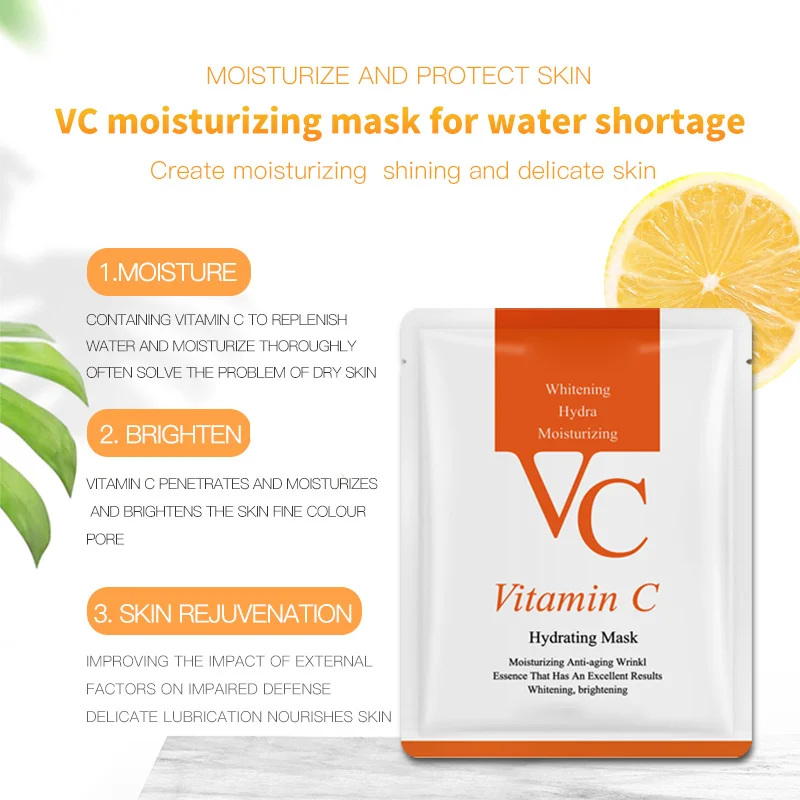 Japanese Organic Vitamin C Face Mask For All Skin Type Antiaging Vc