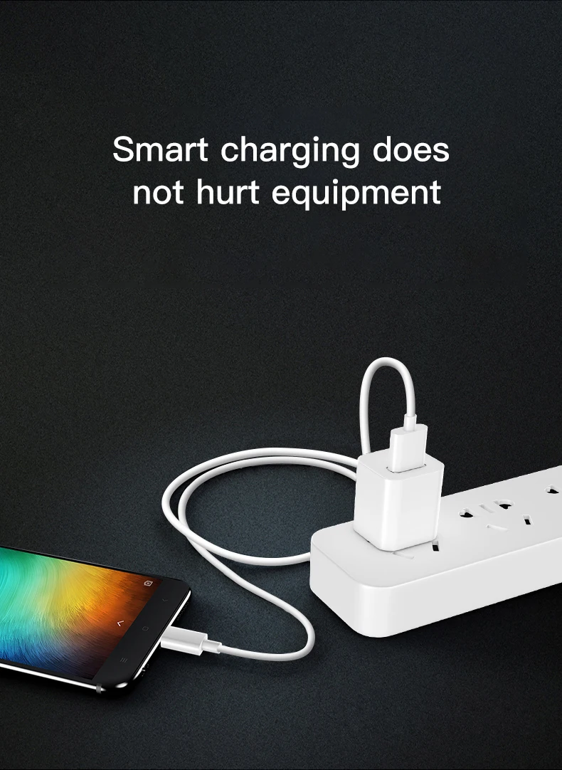 Free Shipping Standard Orginal Android 2.1A Micro USB Cable 1m White Charging Cable Cord Retail Packaging - ANKUX.COM