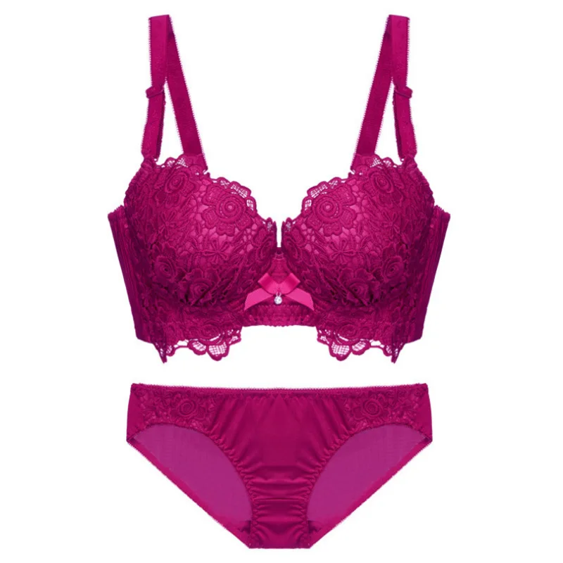 Sexy Bra And Panty New Design Hollow Out Sexy Lingerie Underwear Push Up Bra Panty Set Sexy