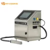 Small Character Industrial Continuous Code Inkjet Solvent Printer Machine weith Big LCD Display