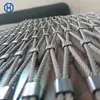 Garden use flexible ss316 304 metal stainless steel wire mesh rope net fence