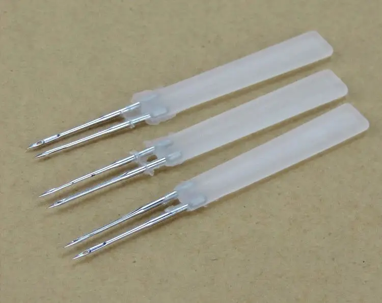 double chicken needle