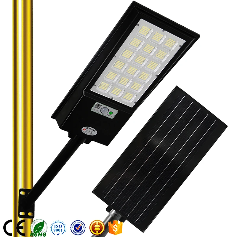 Factory price china lamparas solares 15000 lumen pir photocel sensor livarno lux led solar street light