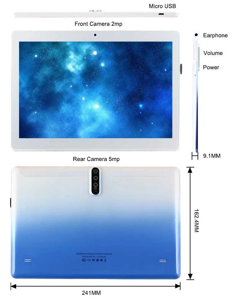 Cheap Factory 10 Inch Mtk Quad Core Tablet Pc 1g+16g Tablet Pc Android