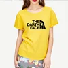 Morewin Summer New Fashion Women's T-Shirts Wars Star The Darths Face T Shirt 100% Cotton High Quality Short Sleeve Shirt