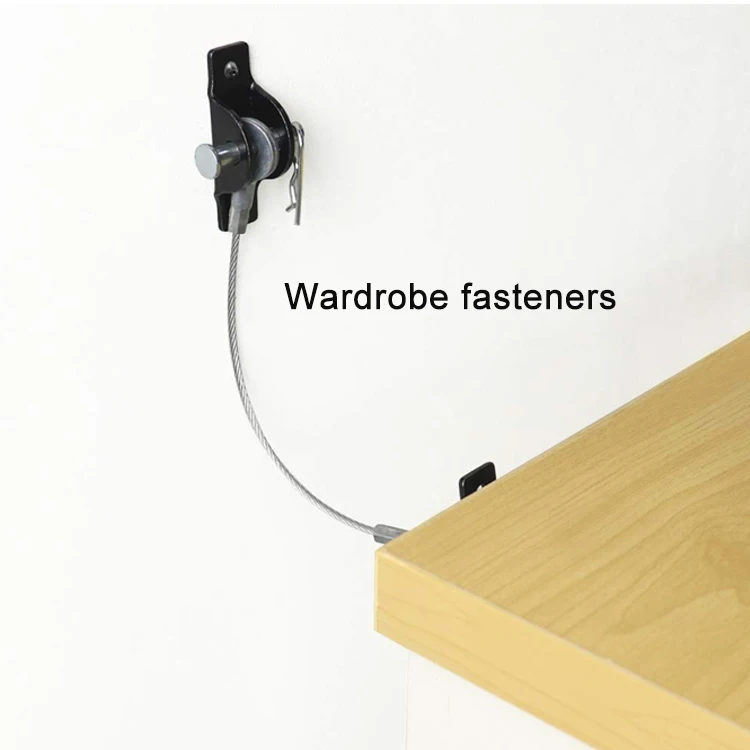 4pk Metal Anti Tip Furniture Anchor Kit Baby Proofing Secure Safety