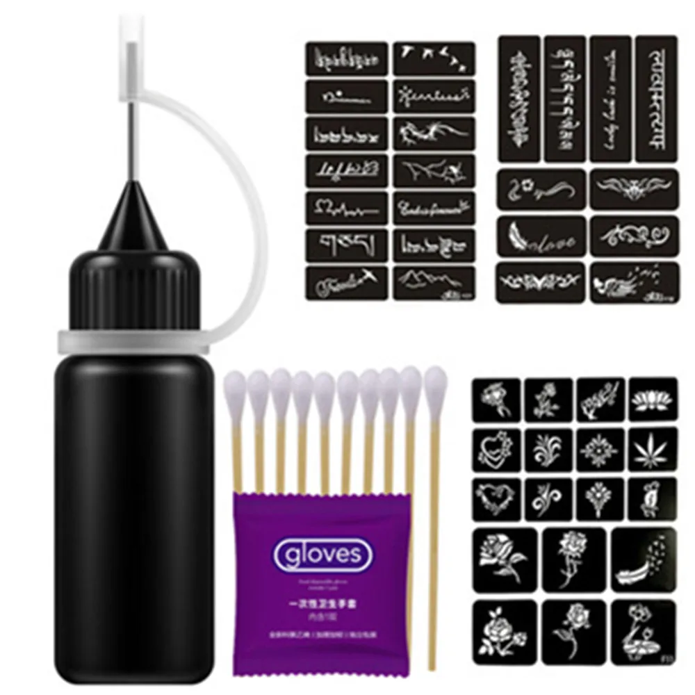 Organic Jagua Black Temporary Tattoo Temporary Tattoo Ink Jagua Ink