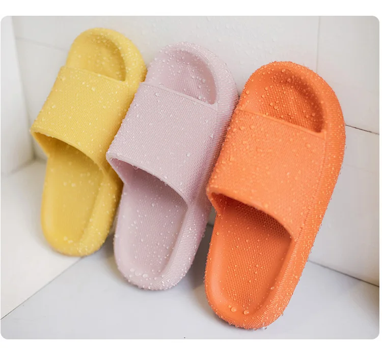 Classic Solid Color Open Toe Home Summer China Wholesale Slide Slippers