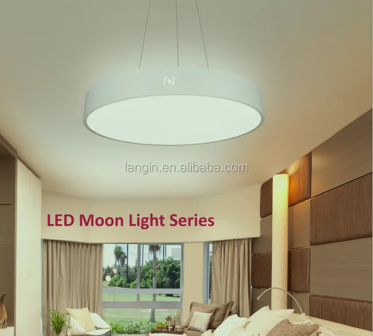 带dali dt8 控制模式的 moon light 系列可调白色圆形 led灯 2700k