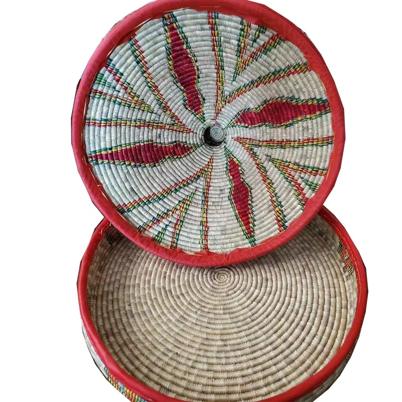 Ethiopian Eritrea Hand Made Mesob Basket Woven Serving Basket Buy