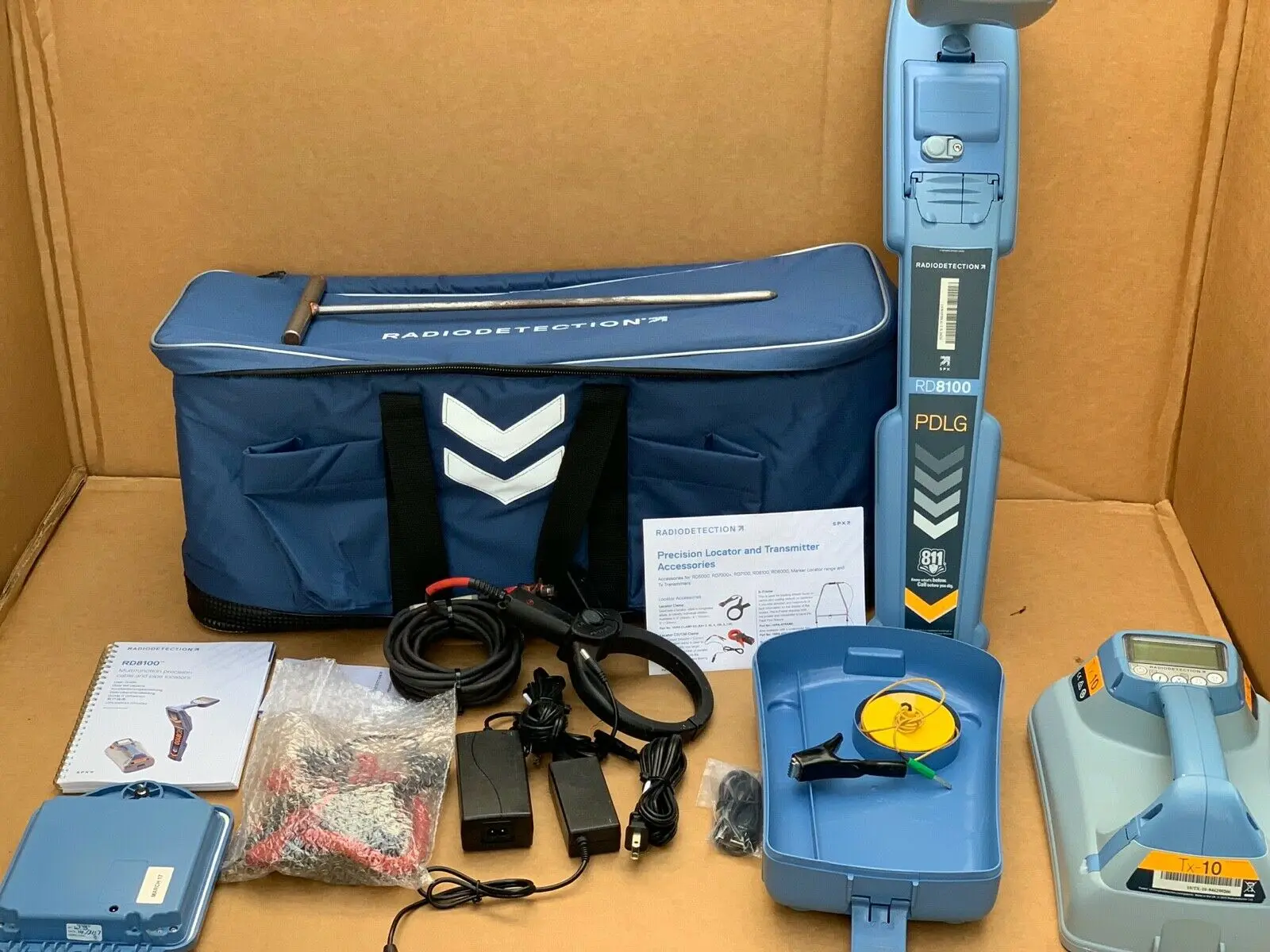 Radiodetection/ Spx Rd8000 Pipe And Cable Locator Rd8100 Cable Fault