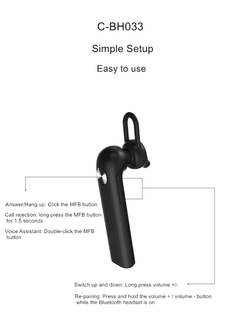 Bluetooth headset