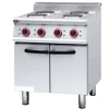 cooking ranges & electrical cooker oven with hot plate on cabinet