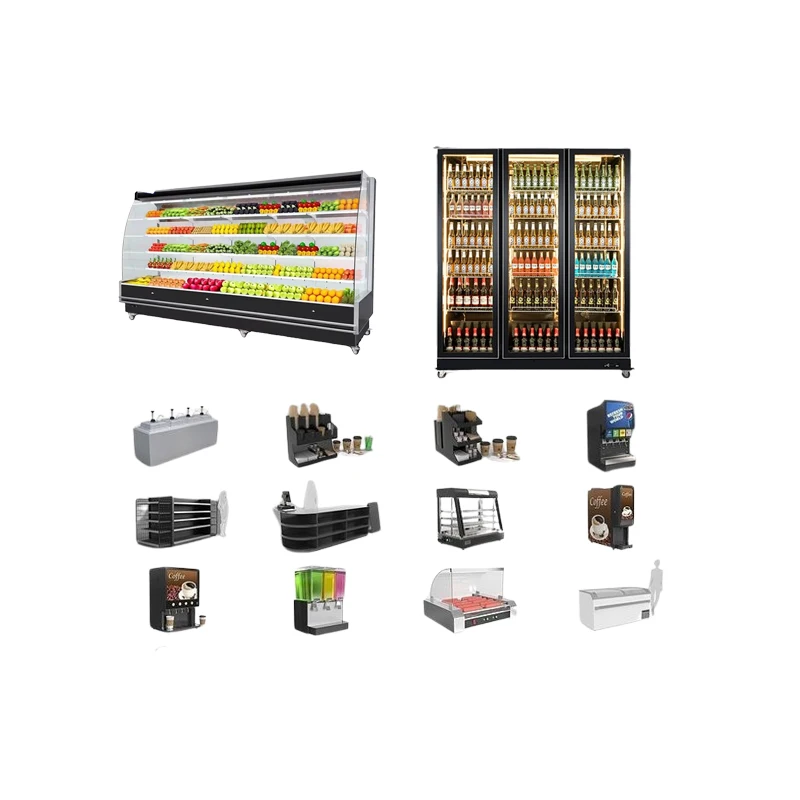 Convenience Store Foodservice Equipment Solutions Supermarket Shelves ...