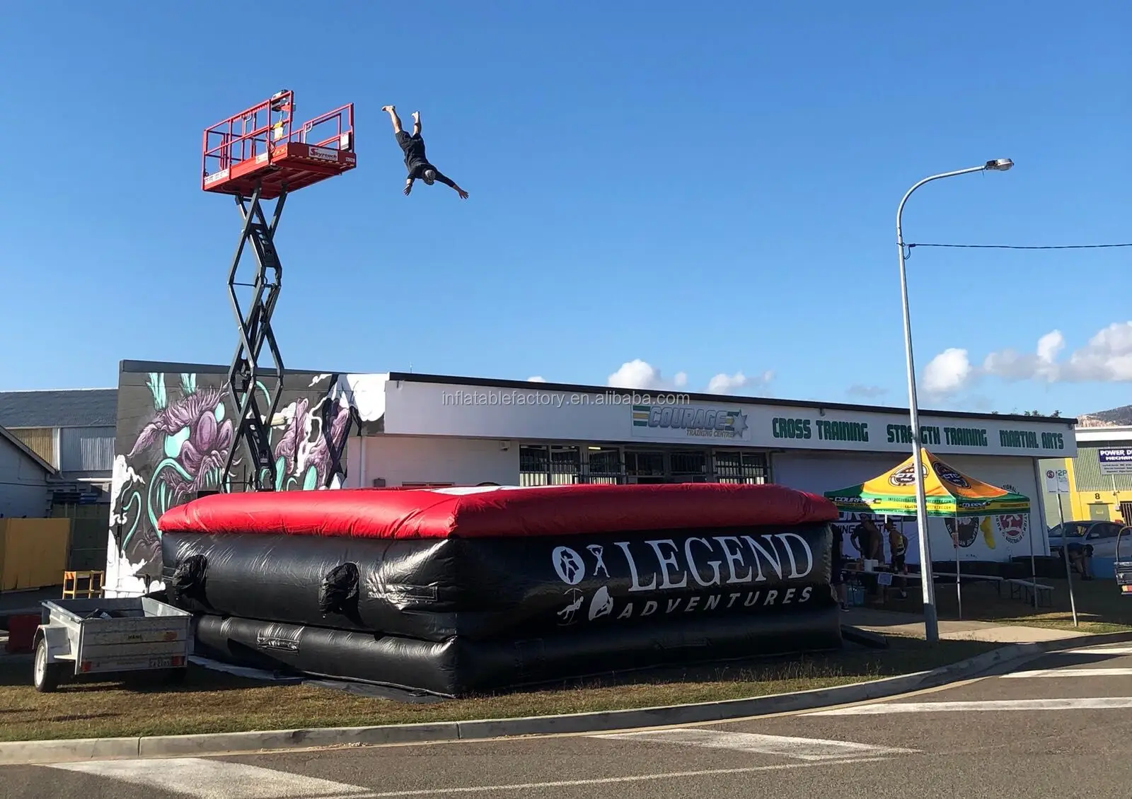 factory giant jump airbags for stunts