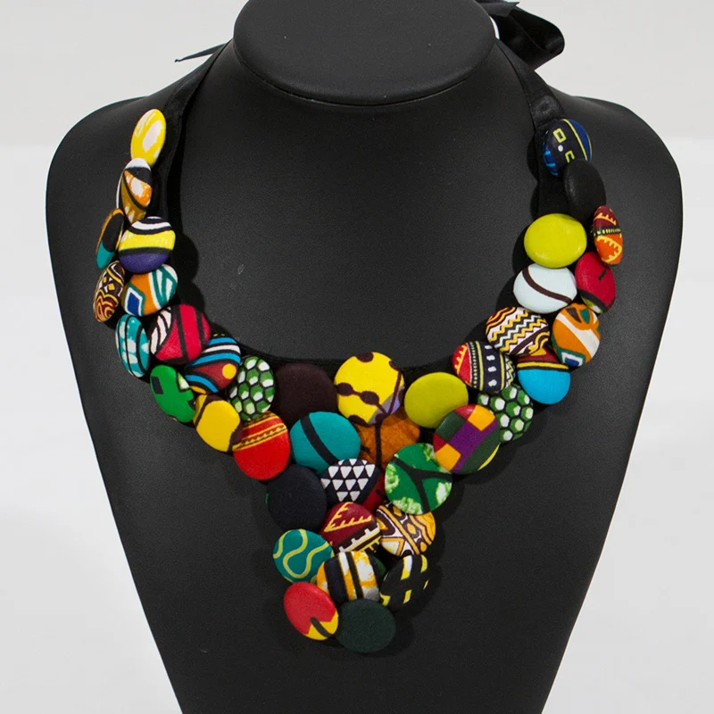 Wys23 Latest Handmade Button Choker 