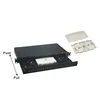 19Inch 24 Port Fiber Optic Patch Panel rack mount