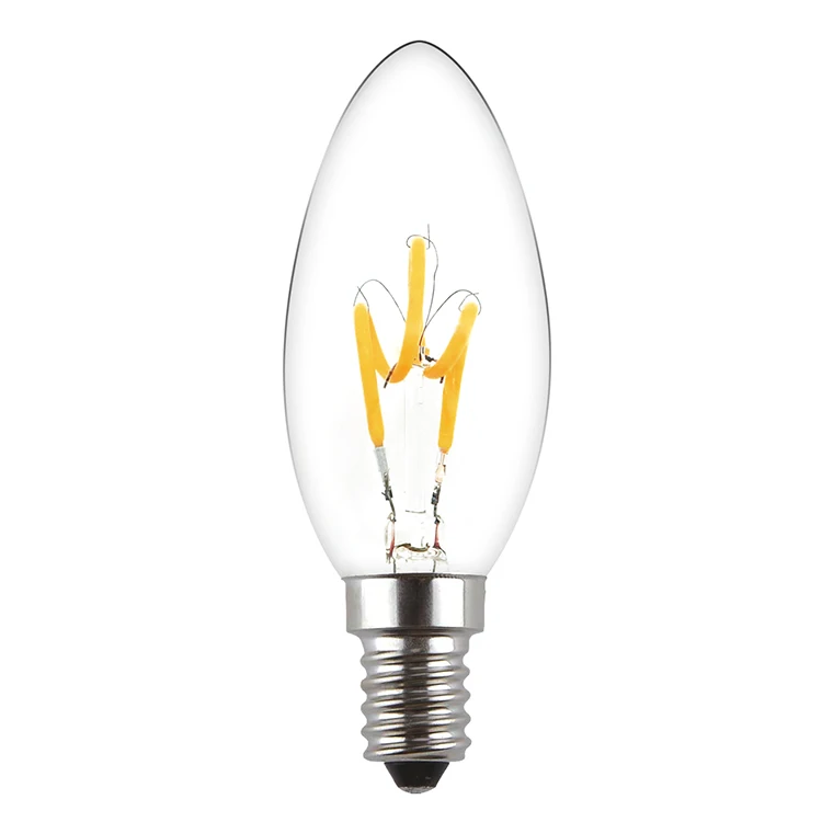 Factory Hot Sales Modern Design High Lumen E12 E14 B15 Warm White LED Bulb