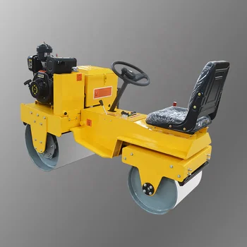 高品质 720千克车道钢桶压实机压路机压路机用于紧凑型砂的振动电动
