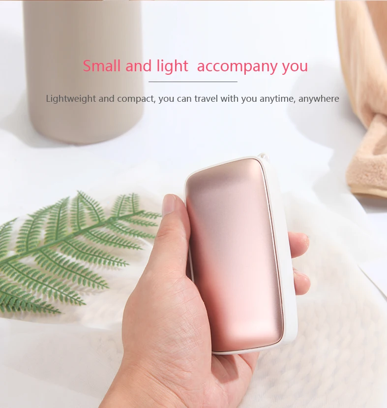 Custom Customized Logo Portable Charger Power Bank Hot Hand Warmer - ANKUX.COM