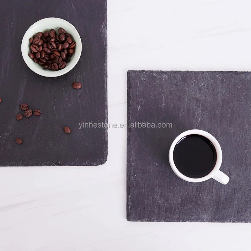 Decorative Serving Plates Round Slate Platter Dinnerware Sets Slate