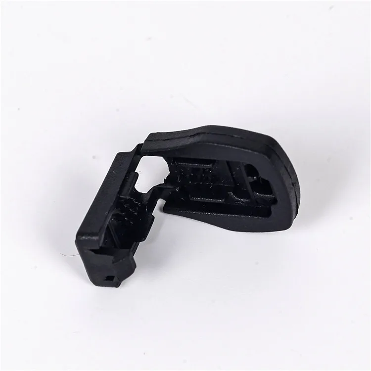 Factory direct selling for cord fastener rope clip lock white and black luggage slide strap buckles