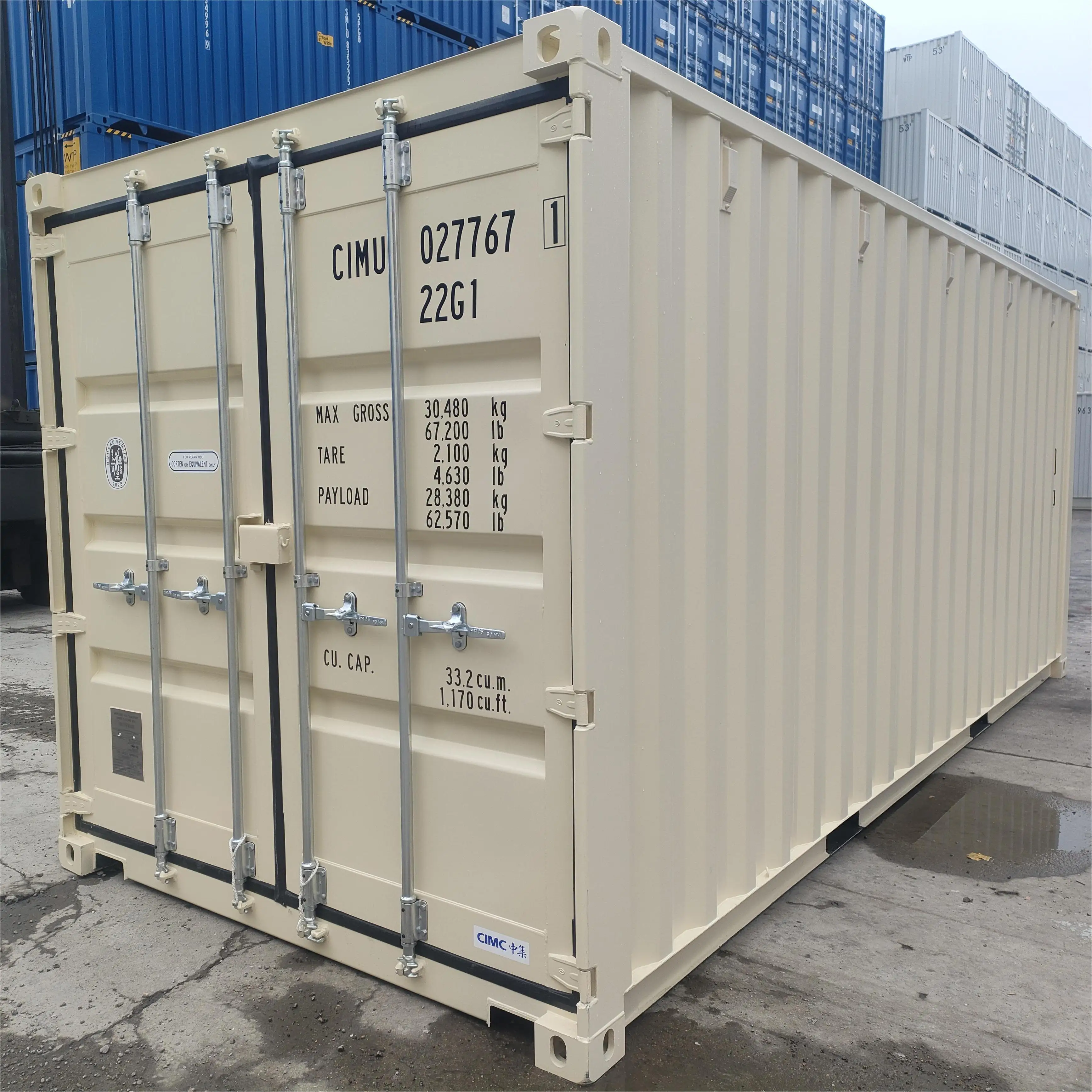 Used 20/40 FT GP Shipping Container / Second Hand Cargo Container