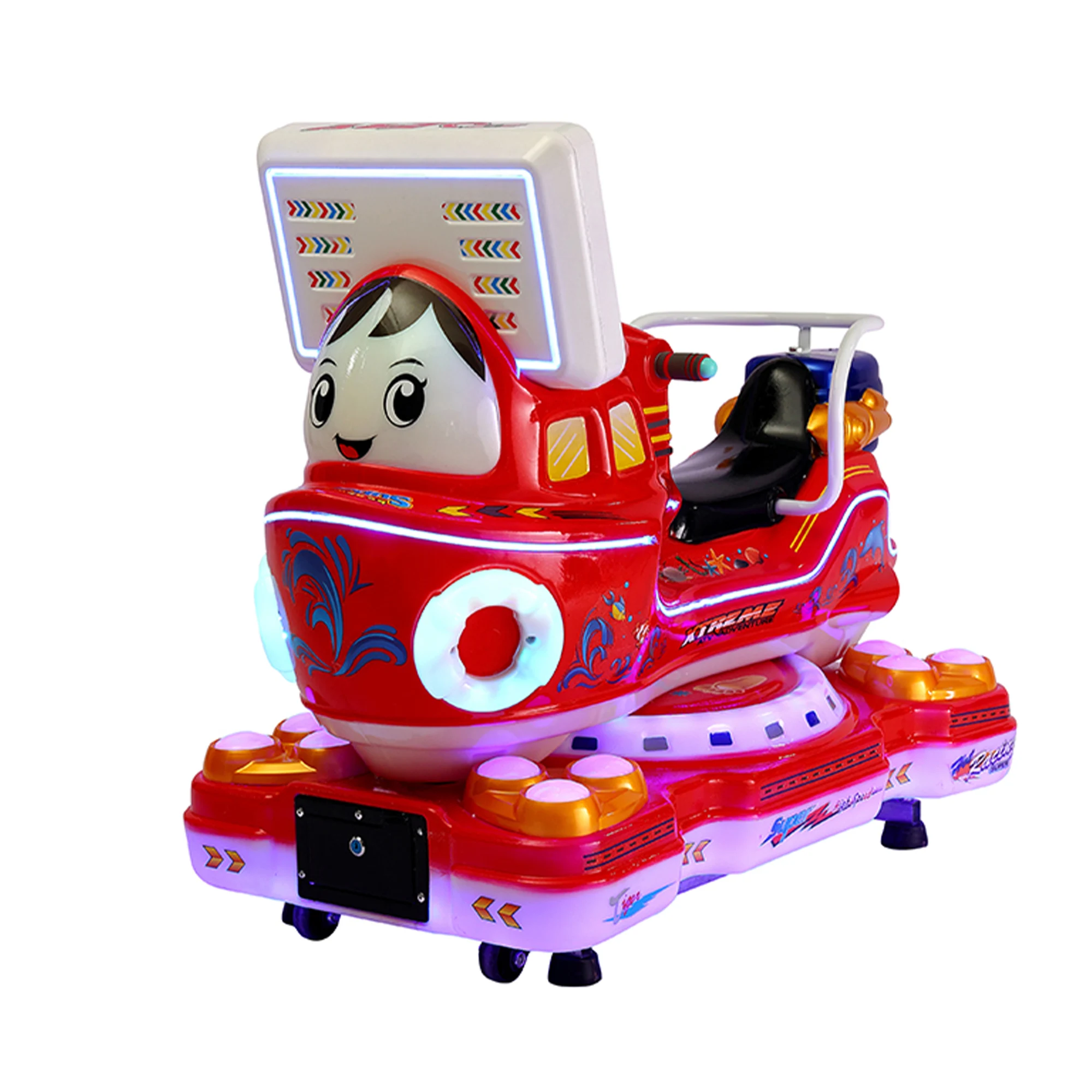 product factory price single motorcycle racing game machine coin operated arcade swaying car for shopping mall game kids english game-3