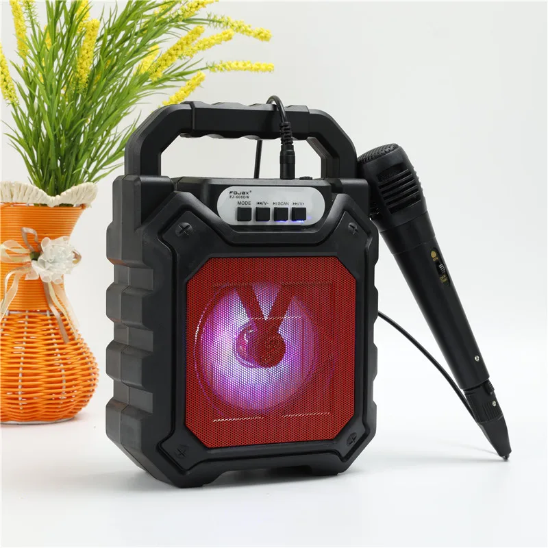 Portable Bluetooth-speaker Stereo Sound Box Loudspeaker Karaoke Mp3 music Speaker - ANKUX.COM