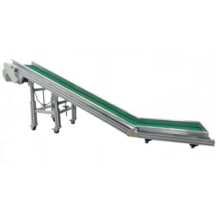 Production Assembly Line Belt Conveyor Led Light Equipment For Workshop