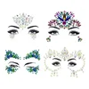 Festival party gems acrylic eye makeup jewel bindi face crystal stickers