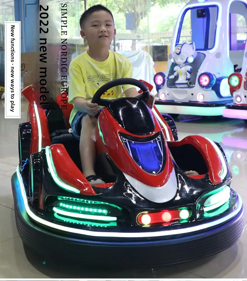 New Electric Commercial Bumper Car Equipment Indoor/Outdoor Use for Children Adults for Shopping Mall Stall Internet Celebrity