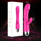 Ip67 waterproof adult dildo rabbit lush vibrator women silicone sex toy for female