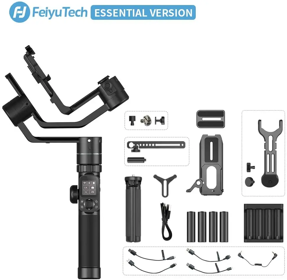 Feiyu tech AK4500 Aluminum 3 axis handheld DSLR camera video gimbal stabilizer for camera