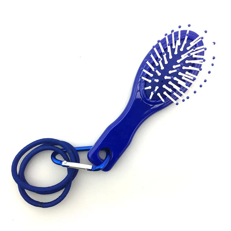 Small Kids Hair Brush Pink Cushion Hair Detangler Brush