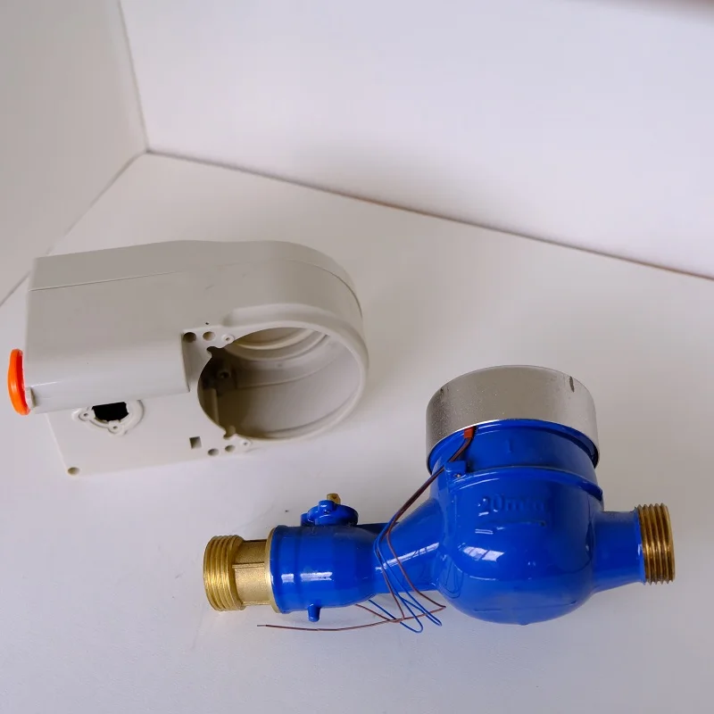 Smart Wireless Water Meter Water Flow Meter With Shut Off Valve